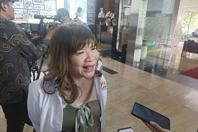 Ketua Umum Asosiasi Pengusaha Indonesia (Apindo) Shinta Kamdani saat dijumpai di Kementerian Keuangan, Jakarta, Jumat (19/12). Foto: Muhammad Fhandra Hardiyon/kumparan