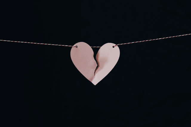 Ilustrasi patah hati. Foto: Unsplash