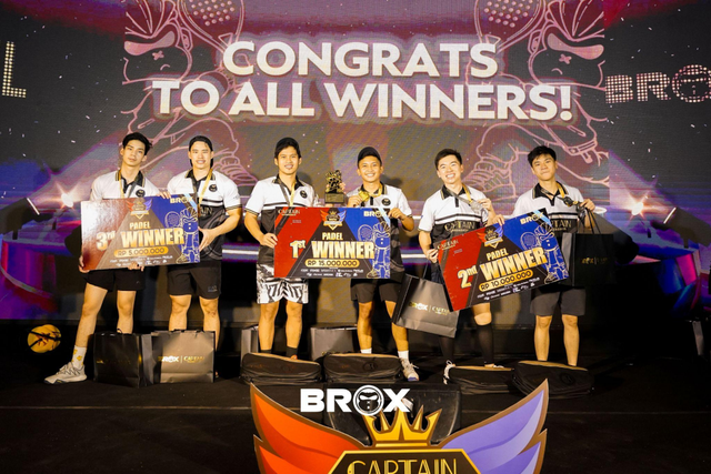 Para pemenang Captain Brox Battleground sebagai festival multi-olahraga dalam satu hari yang digelar Captain Barbershop di Urban Mills, Ancol, Jakarta pada Sabtu (13/12). Foto: Dok. Istimewa