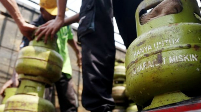 Ilustrasi tabung elpiji 3 kilogram. (foto: dok. kumpararan)