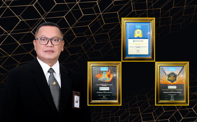 Bank Kalbar meraih tiga penghargaan bernilai strategis dalam ajang 5th Indonesia TOP GCG Awards 2025. Foto: Dok. Bank Kalbar