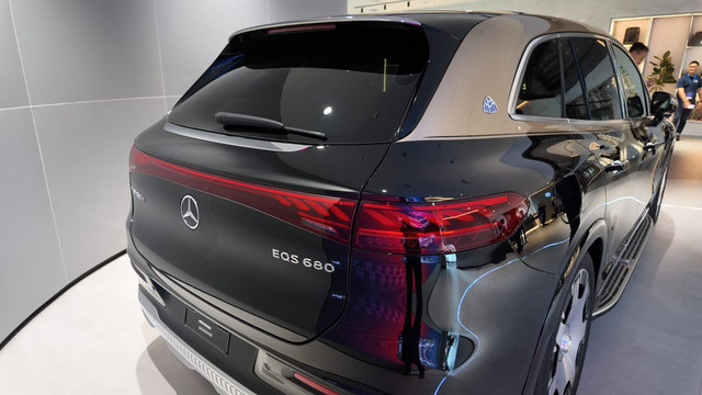 Mercedes-Benz Maybach EQS 680 SUV listrik. Foto: Fitra Andrianto/kumparan