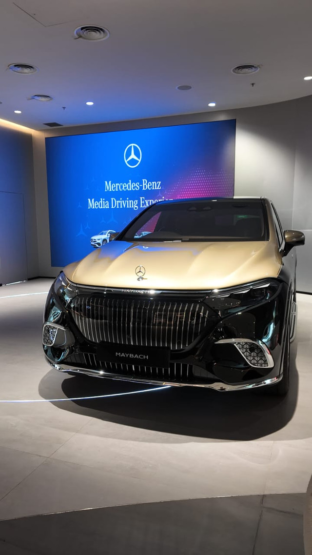 Mercedes-Benz Maybach EQS 680 SUV listrik. Foto: Fitra Andrianto/kumparan