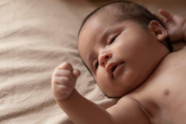 Ilustrasi Bayi dalam masa periode ASI. Foto: Pexels.