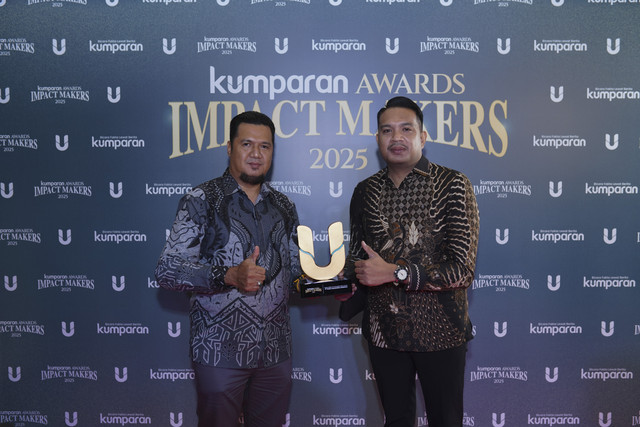 PT Nusa Halmahera Minerals meraih penghargaan Impact Maker in Community Water Access dalam ajang kumparan Awards Impact Makers 2026. Foto: Dok. Jakarta Foto