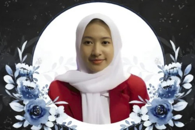 Mahasiswi Fakultas Hukum Universitas Muhammadiyah Malang Faradila Amalia Najwa wafat. Foto: Instagram/@fh_umm