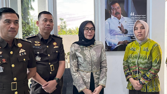 Kepala Kejaksaan Negeri Lampung Tengah, Rita Susantinya. | Foto: Sinta Yuliana/Lampung Geh