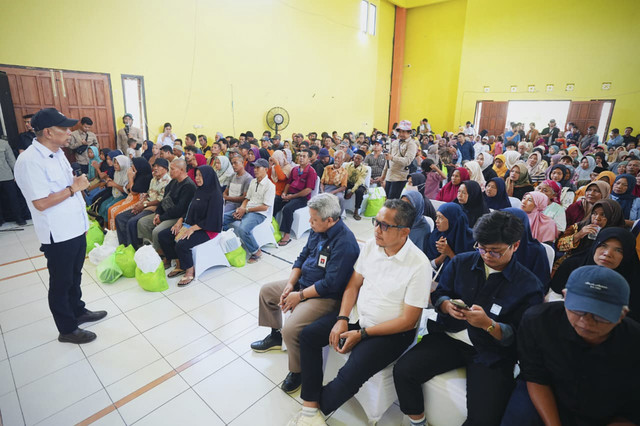 Wamensos Agus Jabo Priyono di Magelang. Foto: Dok. Kemensos