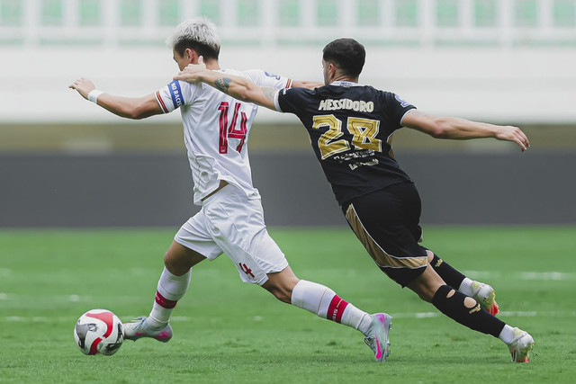 Dewa United vs Persis Solo di Super League. Foto: Instagram/ @persisofficial
