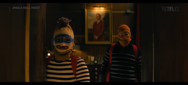 Cuplikan adegan Film Jingle Bell Heist. Dok. Official Trailer Youtube Netflix