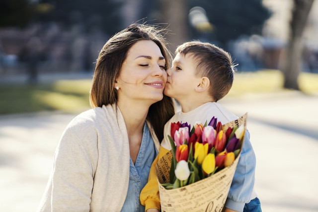 Ilustrasi Ucapan Selamat Hari Ibu untuk Caption, Foto:Unsplash/Getty Images