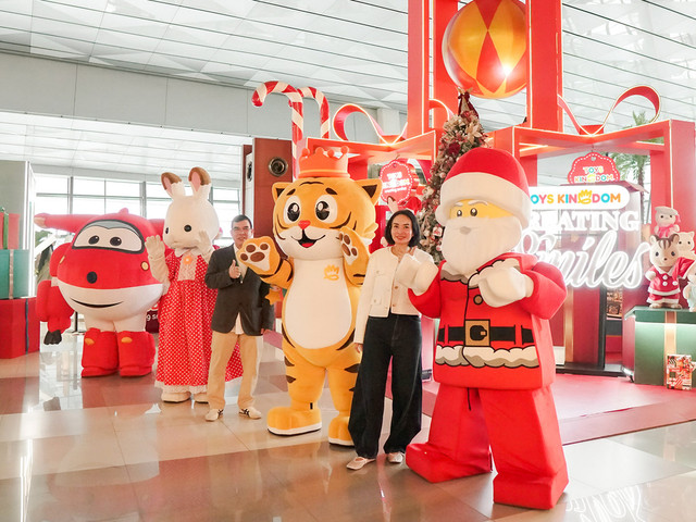 Toys Kingdom dan InJourney Aiports gelar Christmas Play-Experience di Terminal 3. Foto: Dok. Istimewa