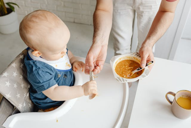 Ilustrasi Bayi dalam periode MPASI. Foto: Pexels.