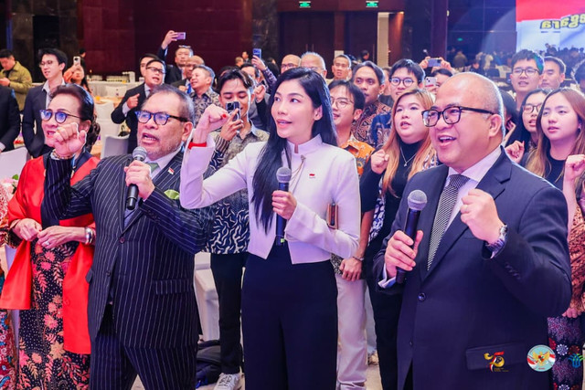 Kedutaan Besar Republik Indonesia (KBRI) Beijing memperkenalkan Wakil Duta Besar RI untuk Beijing yang baru, dr. Irene, kepada mitra‑mitra di Beijing, Jumat (19/12/2025). Foto: KBRI Beijing