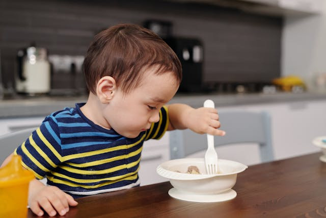 Ilustrasi Bayi dalam periode MPASI. Foto: Pexels.