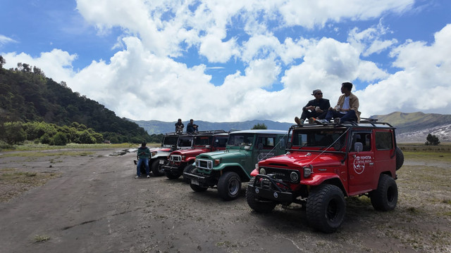 Toyota Hardtop Lintas Nusa di Bromo. Foto: Fitra Andrianto/kumparan