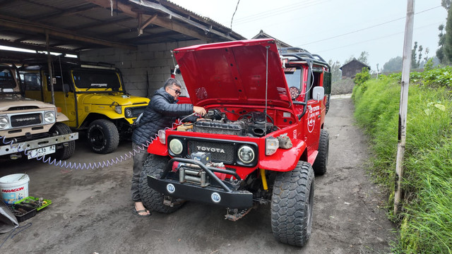 Toyota Hardtop Lintas Nusa di Bromo. Foto: Fitra Andrianto/kumparan