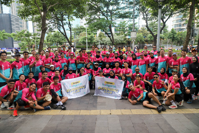 Keseruan Fun Run pada Minggu (21/12). Foto: kumparan