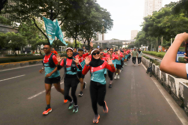Hebohnya Fun Run Warnai Area CFD Sudirman (8)