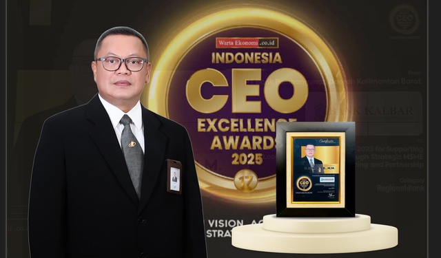 Direktur Utama PT Bank Pembangunan Daerah Kalimantan Barat, Rokidi. Foto: Dok. Istimewa