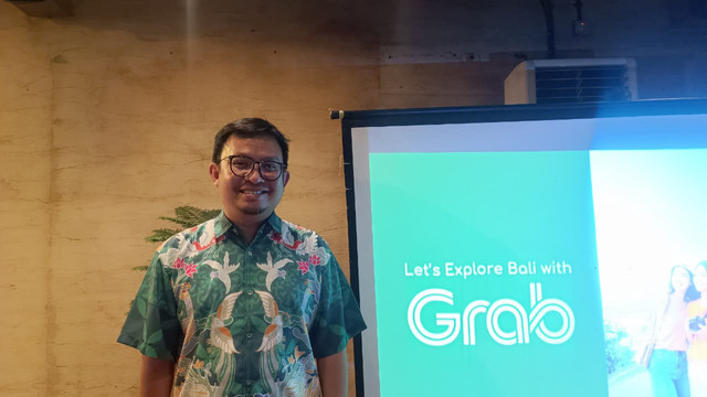 Perwakilan Grab saat Jumpa Pers Peluncuran Fitur Advance Booking di Bali. Foto: Denita BR Matondang/kumparan
