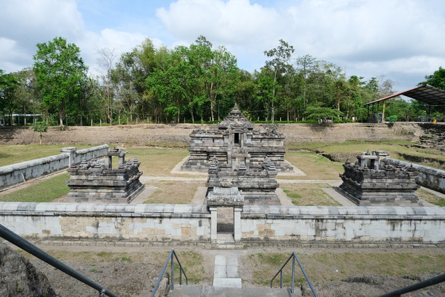 Candi Kedulan di Sleman, Yogyakarta. Foto: Madebad/Shutterstock