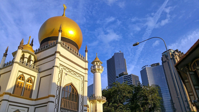 Sebuah Masjid di Singapura. Foto: Pixabay