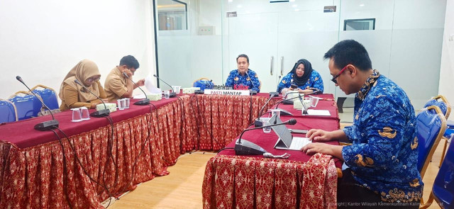 Rapat Pengharmonisasian, Pembulatan, dan Pemantapan Konsepsi terhadap Rancangan Peraturan Bupati Mempawah. Foto: Dok. Kanwil Kemenkum Kalbar