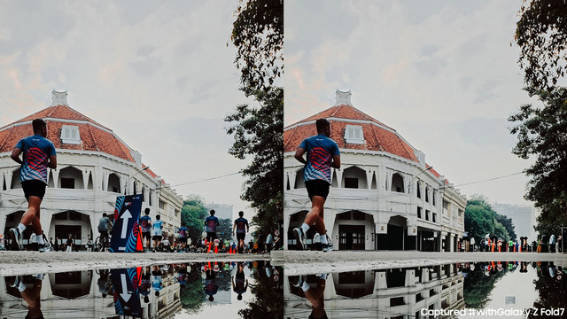 Performa Fitur Object Eraser di Samsung Galaxy Z Fold 7. Foto: Samsung.