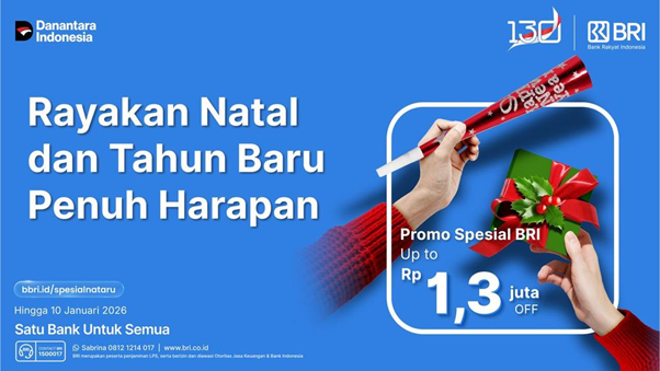 Promo spesial BRI Nataru. Foto: BRI