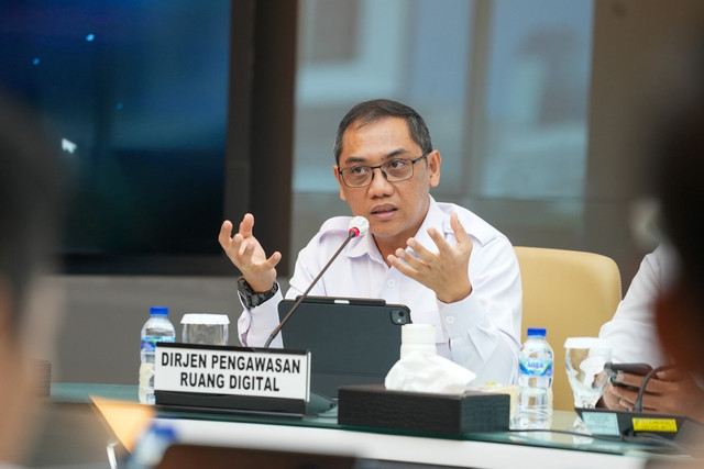 Direktur Jenderal Pengawasan Ruang Digital Komdigi, Alexander Sabar. Foto: Komdigi
