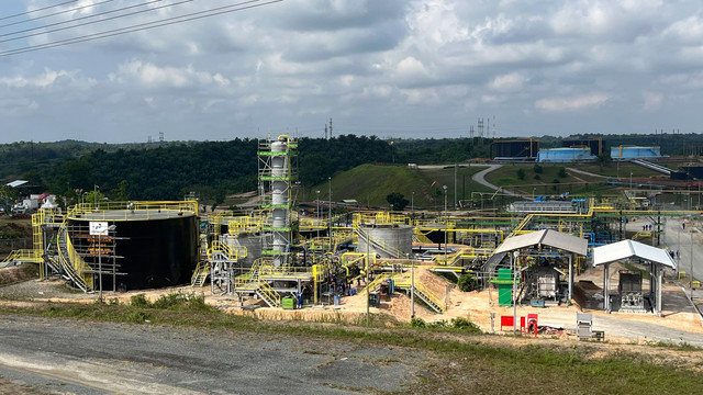 Peresmian Chemical Enhanced Oil Recovery (CEOR) Minas Area A di Blok Rokan, Pekanbaru, Provinsi Riau. Selasa (23/12/2025). Foto: Fariza Rizky Ananda/kumparan