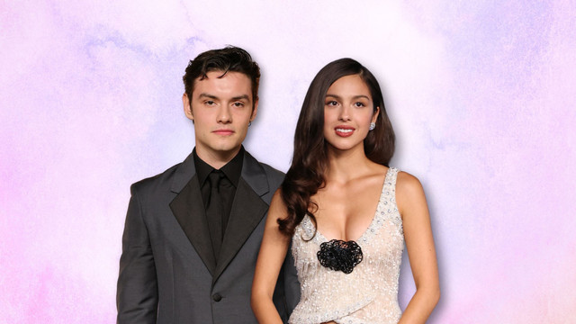 Louis Partridge dan Olivia Rodrigo. Foto: AFP, kumparan