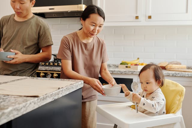 Ilustrasi Bayi dalam periode MPASI. Foto: Pexels.