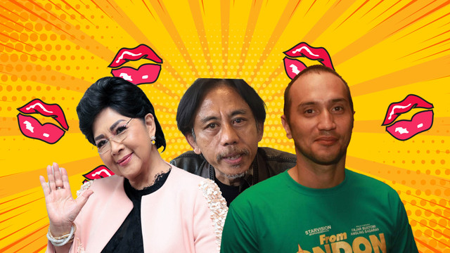 Kolase foto Titik Puspa, Epy Kusnandar, Gary Iskak. Foto: AFP, kumparan