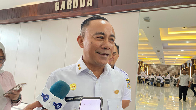 Wakil Gubernur Kalimantan Barat, Krisantus Kurniawan. Foto: Alycia Tracy Nabila/Hi!Pontianak