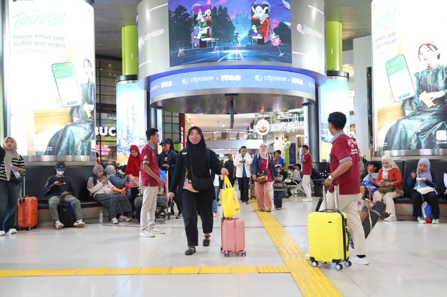 Stasiun Gambir, Jakarta Pusat, Rabu (24/12/2025). Foto: Dok. KAI