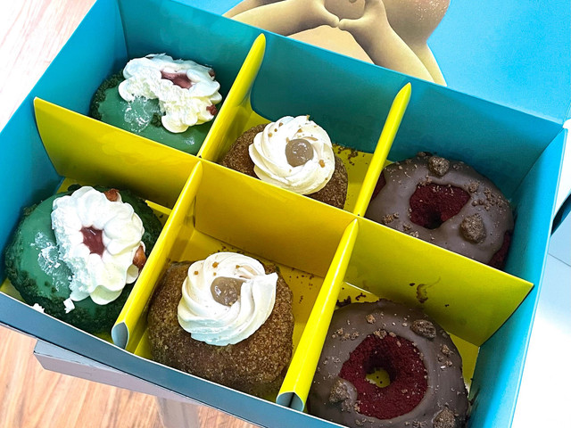 Donat Butter Baby edisi spesial Hari Natal. Foto: Butter Baby