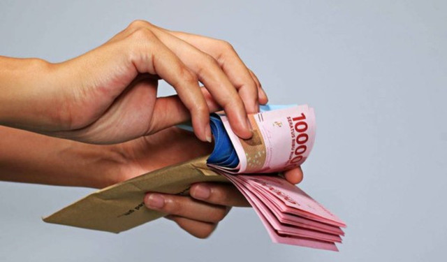 Ilustrasi gaji. foto: Shutterstock