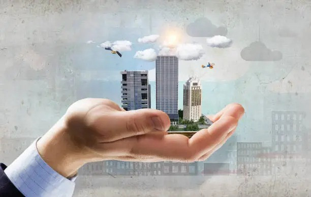 Ilustrasi Bangunan, Sumber : https://www.istockphoto.com