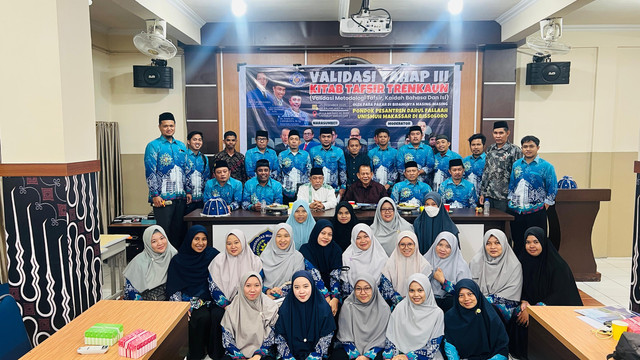 Kitab Tafsir Trenkaun Masuki Validasi Tahap Akhir di Unismuh Makassar