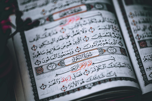 Al-Qur'an hadir membawa pesan keadilan, Foto: pexels/belal obeid.