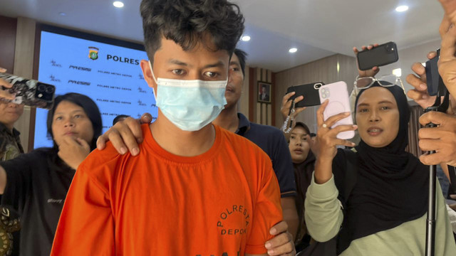 Hylmi, pengirim email berisi ancaman bom ke 10 sekolah di Depok pada Selasa (23/12) lalu diamankan Polres Depok. Foto: Dok. Istimewa