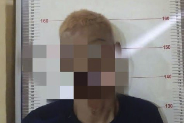 Pelaku ranmor di Jakarta Utara yang sempat diamankan warga. Foto: Dok. Istimewa