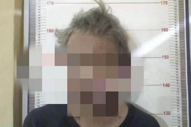 Pelaku ranmor di Jakarta Utara yang sempat diamankan warga. Foto: Dok. Istimewa