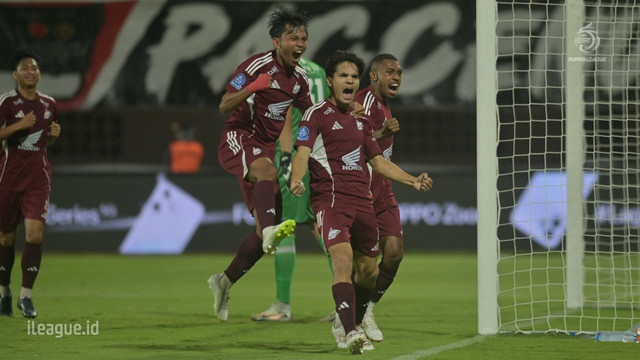 Selebrasi pemain PSM Makassar di Super League 2025/26. Foto: ILeague