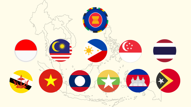 Negara-negara ASEAN, Sumber : Dokumentasi Pribadi