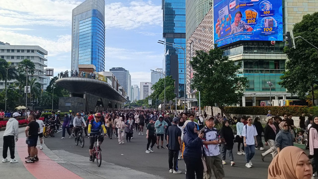 Suasana CFD di akhir tahun 2025, Minggu (28/12/2025). Foto: Zamachsyari/kumparan