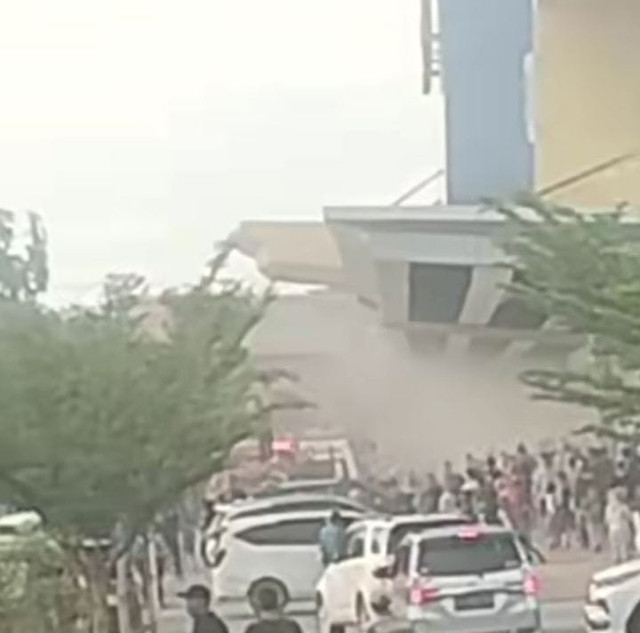 Citimall Prabumulih kebakaran pada Minggu, 28 Desember 2025 sore hari/Instagram: prabumulih_siruuu