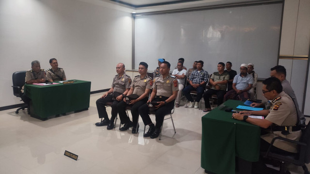 Polres Bogor menjatuhkan sanksi berat terhadap 3 personel Polsek Parung Panjang. Foto: Dok. Istimewa